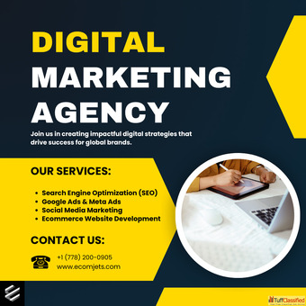 Empowering Growth with EcomJets Canada's Digital Marketing Expert