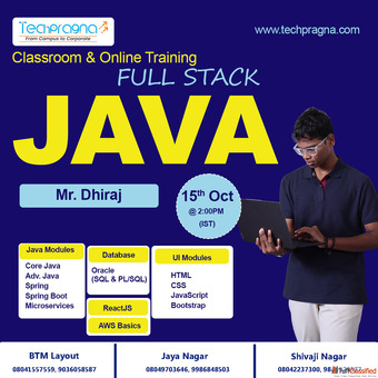 Become a Professional Full Stack Developer at TechPragna