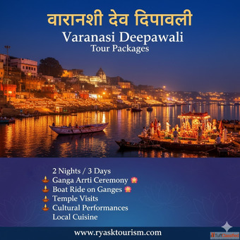 Varanasi dev deepawali tour packages