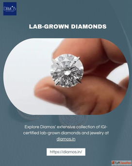 Lab Grown Diamonds in Delhi Diamos Official Store