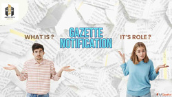 Gazette Notification for Legal Name Change