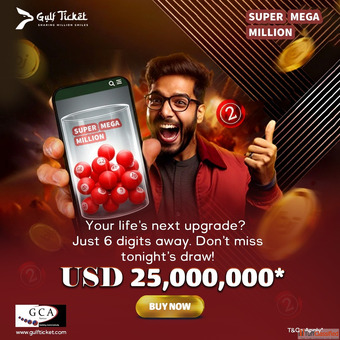 Win USD 25 Million with Super Mega Million