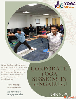 Improve Team Wellness with Expert Corporate Yoga Instructors