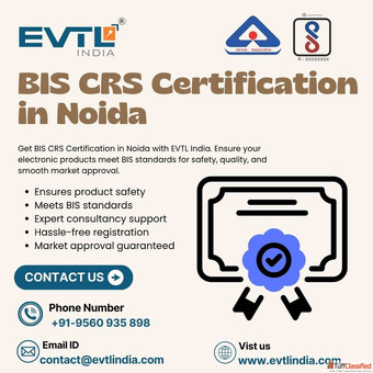 BIS CRS Certification in Noida - Expert Compliance Assistance