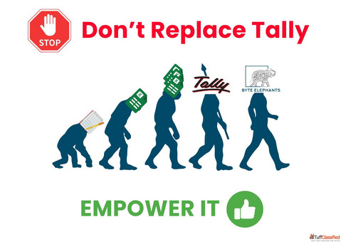 Don't replace tally. Empower it with BETs ERP