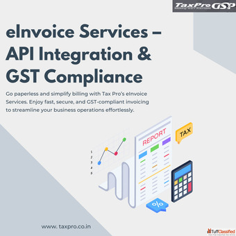 eInvoice Services - API Integration GST Compliance