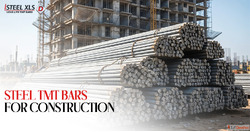 Steel TMT bars for construction