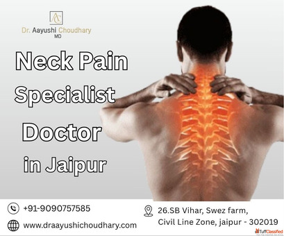 Top Neck Pain Specialist Doctor in Jaipur - Dr. Aayushi Choudhary