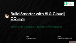 Build Smarter with AI Cloud CQLsys