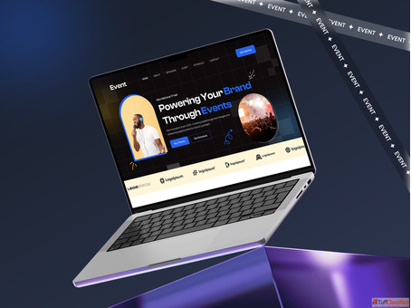 Event Management Website Landing Page