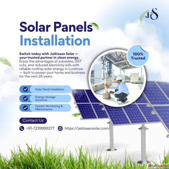 Comprehensive Solar Solutions for a Brighter Future with Jaikisaan Solar