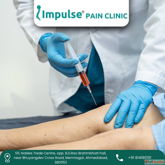 PRP Therapy Pain Management in Ahmedabad - Expert Care at Impulse Pain Clinic