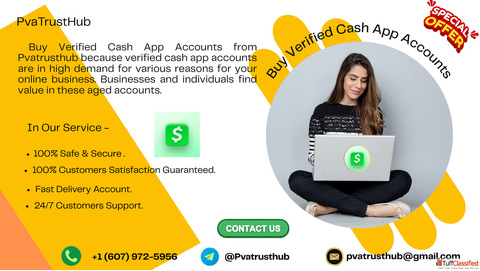 Buy Verified Cash App Accounts From Pvatrusthub In USA