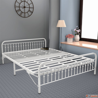 Upgrade Your Sleep Elegant Sturdy King Metal Beds by HoneyTouch