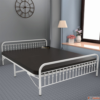 Upgrade Your Sleep Elegant Sturdy King Metal Beds by HoneyTouch