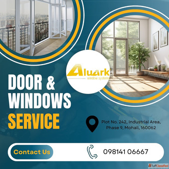 Premium Aluminium Window Manufacturers in Mohali - Aluark Window Systems