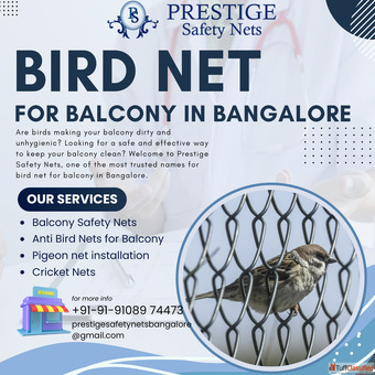 Bird Net for Balcony in Bangalore