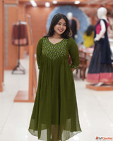 Buy Festive Green Kurti Online - Latest Kurtis for Women at ...