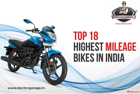 what are the Top 18 Highest Mileage Bikes in India