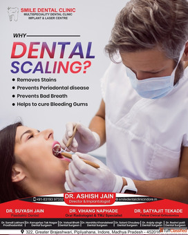 Best Dentist in Indore Smile Dental Clinic - Dr. Ashish Jain