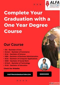 One Year Degree Course - Fast Track Your Education and Career Growth