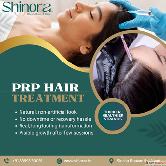 Book PRP Hair Treatment in Ahmedabad at Shinora Clinic