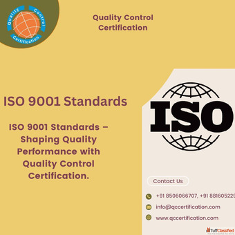 ISO 9001 Standards Quality Control Certification