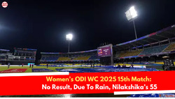 No Result in Women's WC 15th Match Nilakshika Shines
