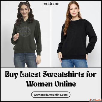 Buy Latest Sweatshirts for Women Online