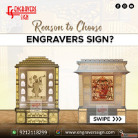 Best Corian Mandir in Paschim Vihar - Engraver Sign