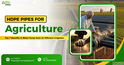 Guru Kripa Pipes - HDPE PVC Pipe Manufacturers for Agriculture in India