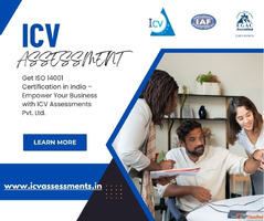 Go Green with ISO 14001 Certification - Certified by ICV Ass...