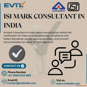Trusted ISI Mark Consultant for ISI Certification Registration