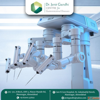 Best Robotic Colorectal Surgeon in Ahmedabad India - Dr. Jenit Gandhi