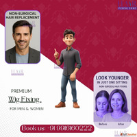 Look Younger Feel Better - Premium Wig Fixing for Men Women