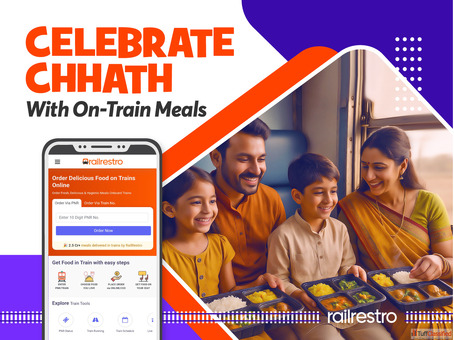 Celebrate Chhath on the Rails Fresh Food Delivered to Your Seat