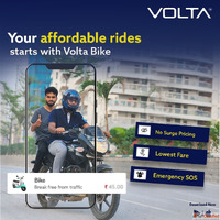 Volta Ride App - Affordable Safe Eco-Friendly Ride-Hailing S...