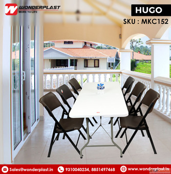 Strong. Stylish. Space-Saving The Perfect Plastics Foldable Table for Every Space