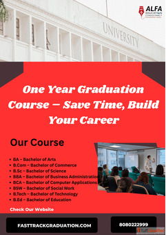 Complete Graduation in One Year UGC Approved