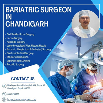 Best Robotic Bariatric surgeon in Chandigarh