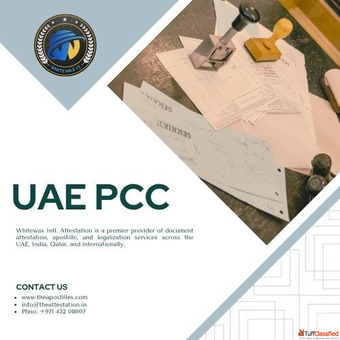 UAE Police Clearance Certificate - UAE PCC