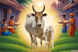 The Sacred Role of Cows in Spiritual Progress and Prosperity