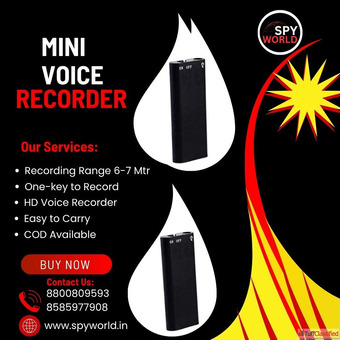Best Audio Recorder Voice Recorder Devices in Karnataka- Capture Every Sound with SpyWorld