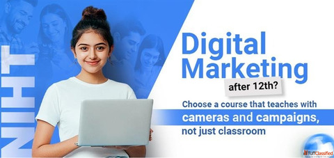 1 Digital Marketing Course After Class 12 Hands-On Training at NIHT
