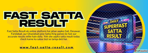 Today Satta Result - Fast Satta King Results Online
