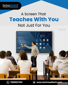 Transform Classrooms with Smarter Interactive Flat Panels