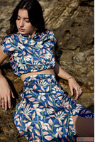 Elevate Your Look with Anasi's Skirt and Top Co-ord Set...