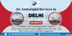 Delhi Air Ambulance Services Air Rescuers