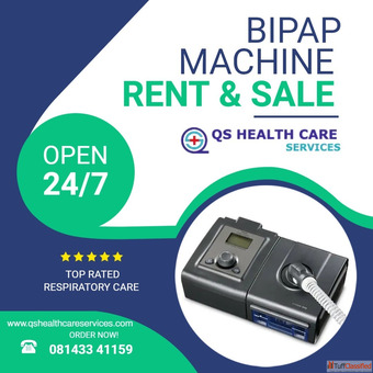 BiPAP Machine for Rent in Hyderabad Affordable Respiratory Support by QS Healthcare Services