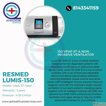 BiPAP Rent in Hyderabad - Trusted Homecare Solutions by QS Healthcare Services